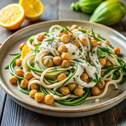 Zucchini and Chickpea Delight